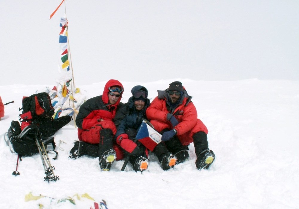 Top of Cho Oyu 8201 m - 2006