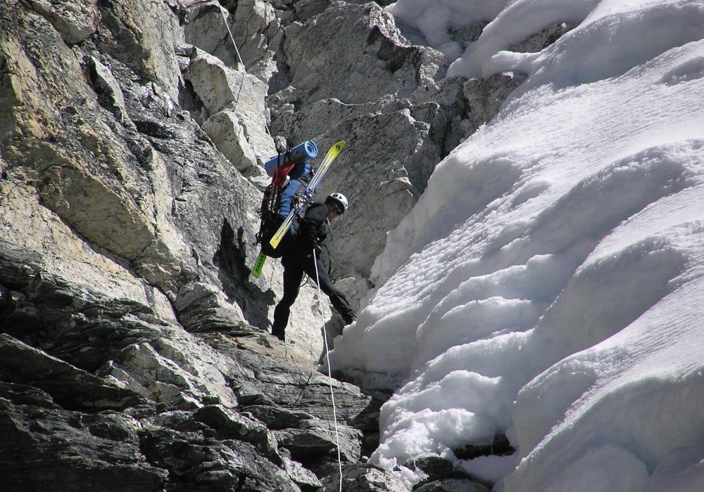 Nepal expedition 2003 - Peak 38 - descent
