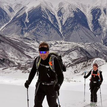 Skialpinismus ve Svanetii