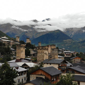 Western Georgia and mountain region of Svaneti