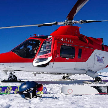 Three-day heliski in Tusheti combined with accommodation in the middle of vineyards in Kakheti