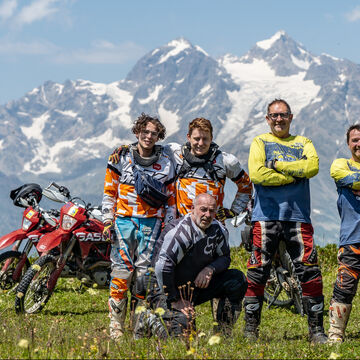 Scenic Route under the Great Caucasus